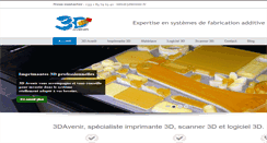 Desktop Screenshot of 3davenir.fr