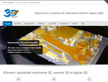 Tablet Screenshot of 3davenir.fr